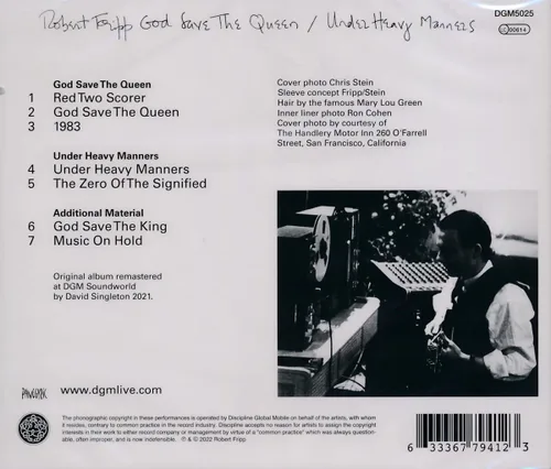 Vista 2 de God Save The Queen Under Heavy Manners