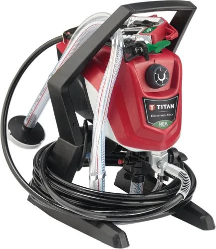 Vista 14 de Titan ControlMax 1500 0580005 Rociador de pintura sin aire de alta eficiencia, la tecnología HEA disminuye el exceso de pulverización hasta un 55%