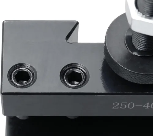 Vista 9 de Accusize Industrial Tools - Soporte de herramientas de cambio rápido estilo CA para torneado y roscado, para herramientas de torneado de 1 pulgada