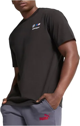 Vista 4 de PUMA Camiseta con logotipo BMW M Motorsport Essentials para hombre