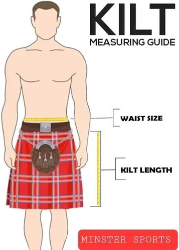 Vista 7 de Kilts de tartán escocés para hombre disfraz tradicional pesado de las tierras altas para hombres faldas irlandesas modernas vestido formal