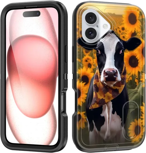 Vista 170 de Funda para iPhone Air con soporte integrado, a prueba de golpes, polvo y caídas, 3 capas, grado militar, funda protectora para iPhone Air de 6.5