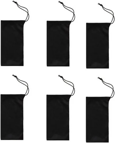 Vista 18 de OWL Bolsas a granel para gafas microfibra suave limpieza caso bolsa negro 12 negro
