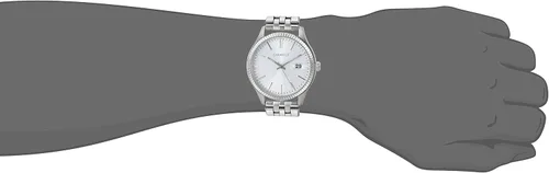 Vista 5 de Caravelle Mens Dress Quartz Coin Edge Bezel Watch