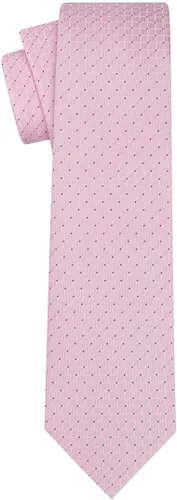 Vista 3 de KissTies Mens Checkered Tie Set Solid Color Festive Necktie + Pocket Square