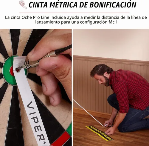 Vista 3 de Viper QuickFit Soporte de montaje para diana de dardos con cinta Viper Pro Line Oche