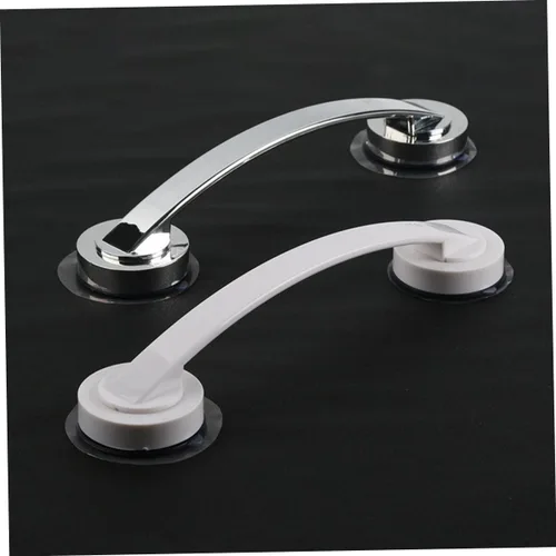 Vista 5 de jojofuny Barra de seguridad montada en la pared para adultos mayores reposabrazos fuerte para baño, ducha e inodoro diseño para áreas húmedas