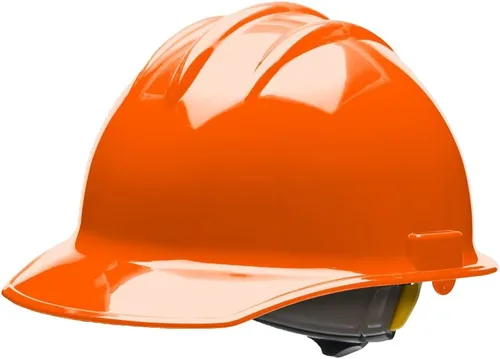 Vista 4 de Bullard Casco de seguridad estilo gorra S30 de 3 costillas con suspensión de trinquete de 6 puntos y almohadilla de algodón para cejas