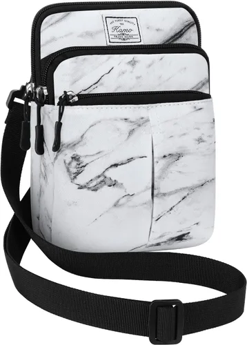 Vista 23 de Kamo Bolso Multifuncional para Teléfono de Un Solo Hombro, Bolso de Cintura para Teléfono, Bolso Diagonal Cruzado, Estuche para Teléfono Inteligente