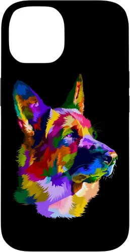 Vista 4 de Funda para iPhone 17 con diseño de pastor alemán para propietarios de perros