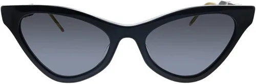 Vista 2 de Gucci Womens Sophisticated Web Cat Eye Sunglasses