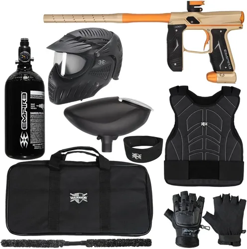 Vista 14 de Action Village Empire Axe 2.0 Nivel 2 Protector Kit de pistola de paintball