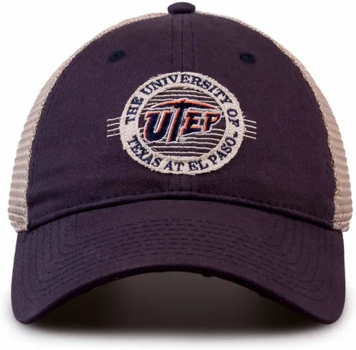 Vista 54 de The Game NCAA Snapback - Parche de malla - Comodidad clásica - Tamaño ajustable - Deja que todos sepan a qué equipo apoyas School seal patch with