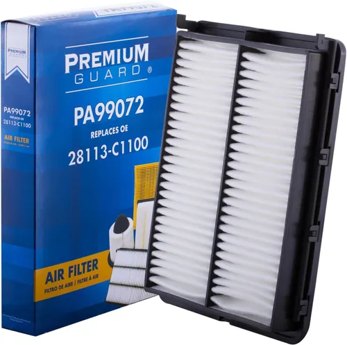 Vista 10 de HIGHFLOW Filtro de Aire de Motor Desechable de Alto Rendimiento, Pre-Aceitado PA99072X Compatible con Hyundai Sonata 2015-2019, Kia Optima