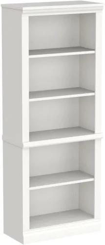 Vista 5 de VICTONE Estantería de 5 estantes, estante de madera, estantes de almacenamiento para libros, selección de muebles para sala de estar, dormitorio