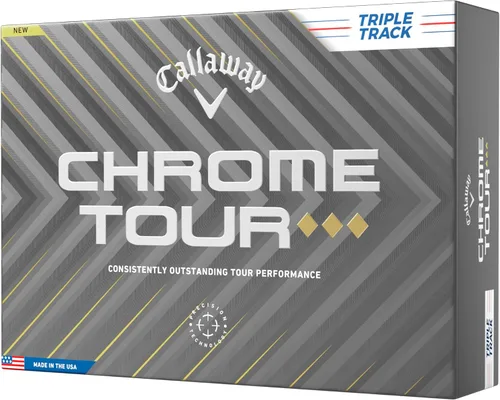 Vista 8 de Callaway Golf Chrome Tour Triple Diamond - Pelotas de golf Pista triple