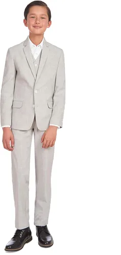 Vista 2 de Calvin Klein Conjunto de traje formal de 3 piezas para niños