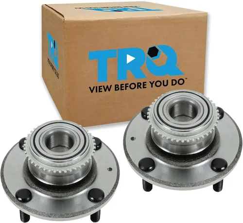 Vista 23 de Conjunto de rodamiento de rueda delantera de 2 piezas y buje TRQ Compatible con Pontiac Solstice 2006-2009 Saturn Sky 2007-2010