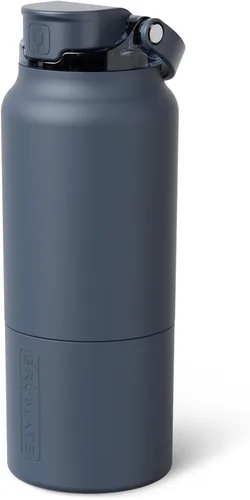 Vista 51 de BrüMate Rise - Botella de agua de 25 onzas con pajita de silicona cubierta 100 % a prueba de fugas, botella de agua de acero inoxidable aislada