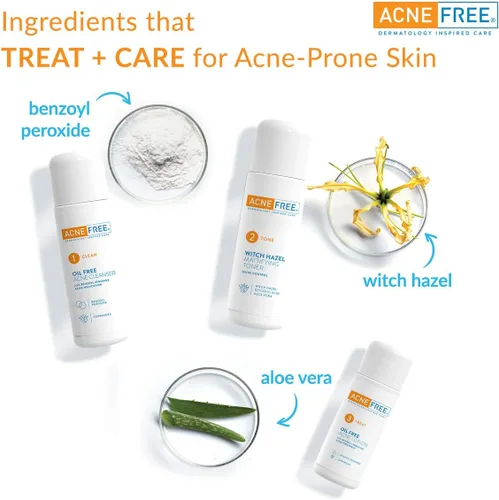 Vista 5 de AcneFree Sistema de limpieza del acné las 24 horas, 1 kit (paquete de 2)
