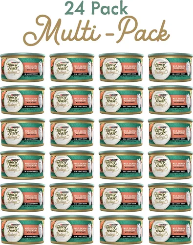 Vista 4 de Purina Fancy Feast Medleys alimento húmedo para gatos enlatado para adultos – (24 latas) 3 onzas