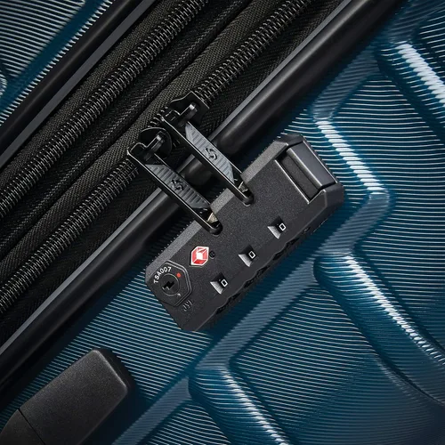 Vista 3 de Samsonite Omni 2 - Equipaje rígido extensible con ruedas giratorias, Verde azulado (Nova Teal)