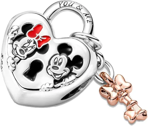 Vista 4 de Bellestory Forever Love - Abalorio de plata de ley 925 esmaltado con diseño de corazón para mujer pulsera europea