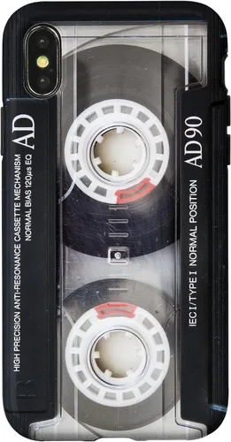 Vista 5 de iPhone 16 Vintage Music Audio Cassette Cinta Retro 90s 80s 70s 60s Caso