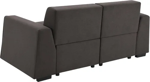 Vista 4 de LUMISOL Sofás de asiento profundo para sala de estar, moderno sofá tapizado de 3 plazas, cómodo sofá de dos plazas de gran tamaño, sofá nube