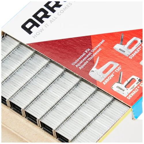 Vista 2 de Arrow 505 T50 - Grapas auténticas de 516 pulgadas, paquete de 1,250