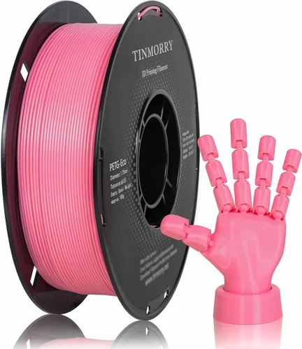 Vista 33 de TINMORRY - Filamento PETG CF de 1.75 mm para impresora 3D, compatible con Bambu LAB, Creality K1C, QIDI MAX3, FLASHFORGE Adventurer 5M, Prusa MK4
