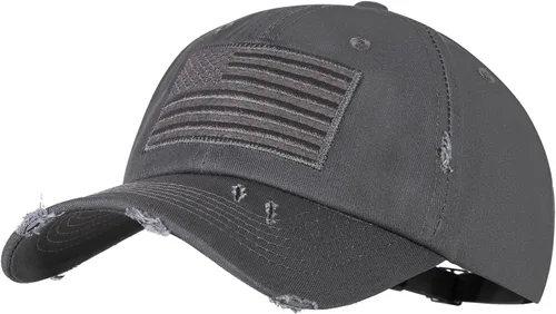 Vista 69 de IIN Gorra de béisbol con bandera estadounidense para hombres y mujeres, de perfil bajo, militar, militar, militar, para papá