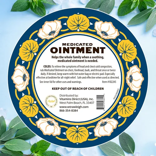 Vista 8 de Rawleigh Ungüento Medicado: Lata Azul de 4.5 oz, Adultos y Niños: Bálsamo Tópico para el Pecho para Resfriado, Congestión Nasal, Dolores Menores
