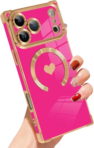 Vista 60 de SAKUULO - Funda magnética rectangular de lujo para iPhone 12 Pro Max, color negro
