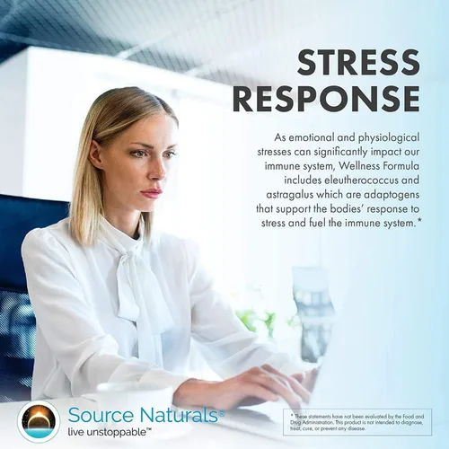 Vista 5 de Source Naturals Fórmula de Bienestar Vitaminas Bio-Alineadas y Defensa Herbal, SN1425, 1