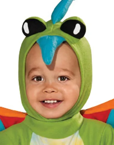 Vista 3 de Rubie's Costume - Disfraz de dinosaurio verde para bebé