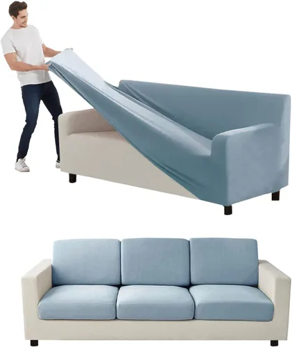 Vista 133 de Funda para Sofá de Terciopelo, Fundas Elásticas para Sofá para Funda Principal Separada/Respaldos y Cojines de Asiento, Funda para Sofá, para Fundas