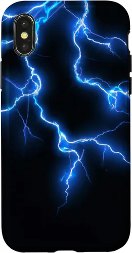 Vista 5 de Blue Lightning Storm Funda para iPhone 17
