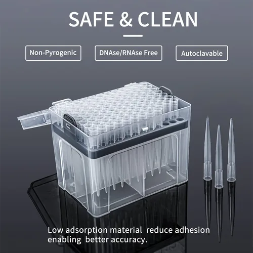 Vista 4 de FOUR E'S SCIENTIFIC Placa caliente del agitador magnético de 5 pulgadas con la pipeta micro de 1mL con las puntas de la pipeta