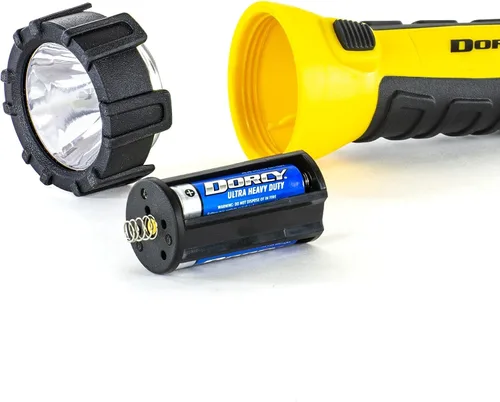 Vista 8 de Dorcy Linterna LED flotante resistente al agua de 150 lúmenes con clip de mosquetón, amarillo (41-2510) (paquete de 2)