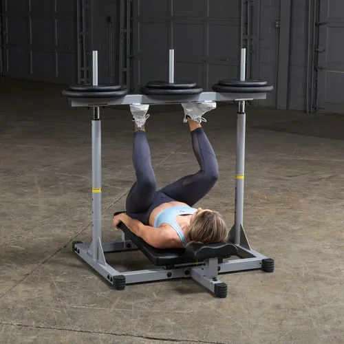 Vista 2 de Prensa vertical de piernas Powerline by Body-Solid Negro