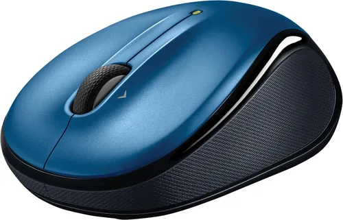 Vista 3 de Logitech M325 Mouse diseñado para desplazamiento en la Web., Azul azul