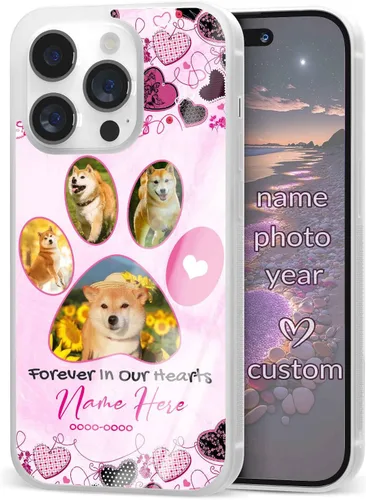 Vista 30 de Fundas de teléfono personalizadas para Apple iPhone 5 6 7 8 11 12 13 14 Pro Max Plus Mini Xr Xs SE Samsung Moto Pixel Blue Lindas fundas