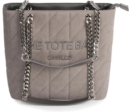 Vista 12 de Chinllo Bolso de mano para mujer, bolso mediano con asa superior