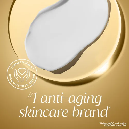 Vista 10 de Olay Crema Hidratante Facial con Péptidos de Colágeno, Crema Reafirmante para Mujeres, Sin Fragancia, No Grasa - Hidratante, Antienvejecimiento