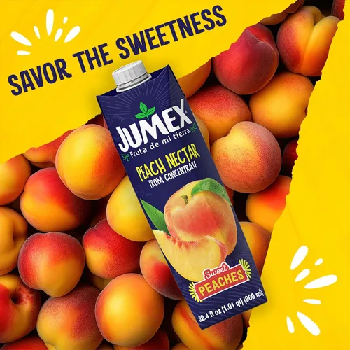 Vista 7 de Jumex néctar de durazno, 33.8 oz líquidas