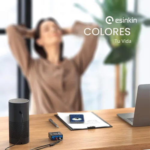 Vista 7 de Esinkin Receptor de audio inalámbrico para sistema de sonido de transmisión de música, funciona con teléfonos inteligentes, tabletas y automóvil