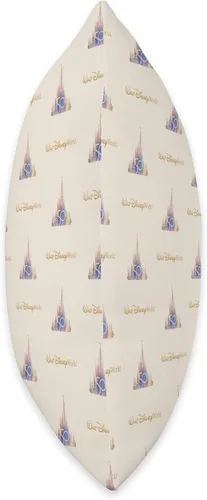 Vista 2 de Disney Walt World - Almohada con estampado de castillo del 50 aniversario, 15.7 x 15.7 in, multicolor