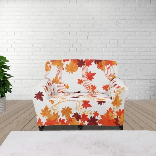 Vista 93 de Funda de sofá con diseño de árbol de bandera estadounidense para sofás y sofás, decoración navideña, funda antideslizante para sofá de 1 cojín