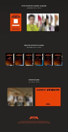 Vista 3 de Dreamus P1Harmony - Harmony: Zero in [Plataforma ver.] Álbum+Culturekorean Gift (pegatinas decorativas, tarjetas fotográficas)